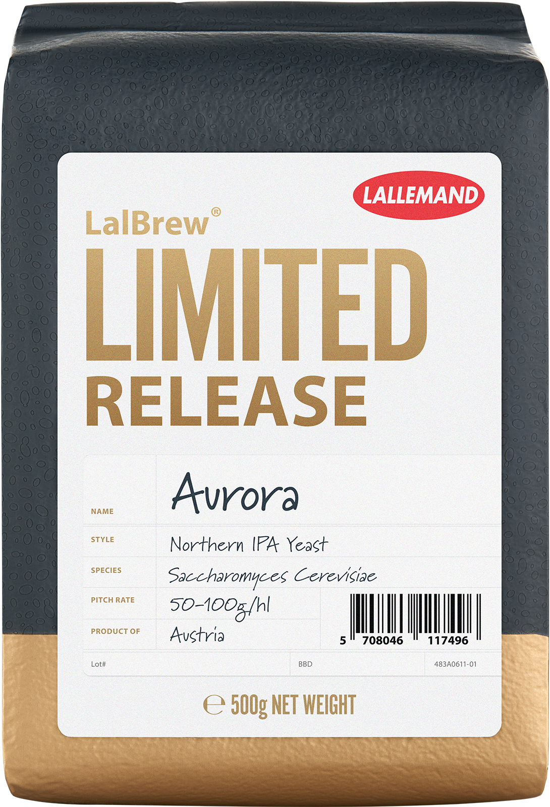 LalBrew® Aurora™ Northern IPA Yeast (Limited Edition) (500g)