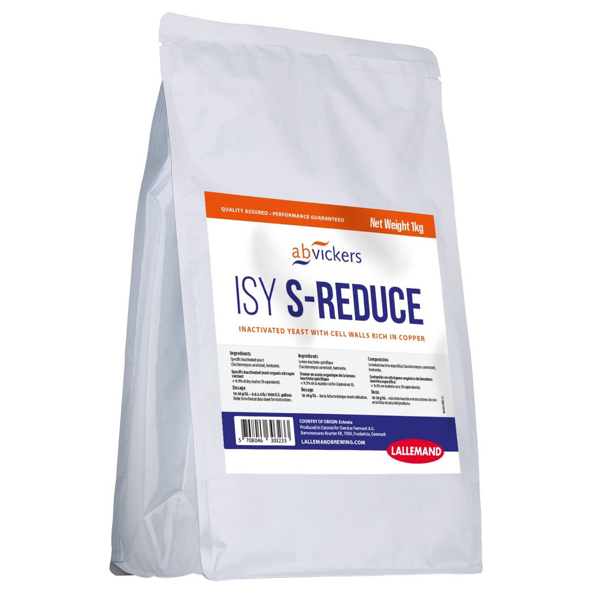 ISY S-Reduce Brewing Yeast Derivative - 1 KG