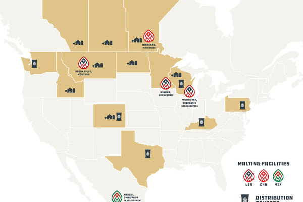 Malteurop Malting Company (MMC) opens Distribution Centers in Northeast and Northwest US